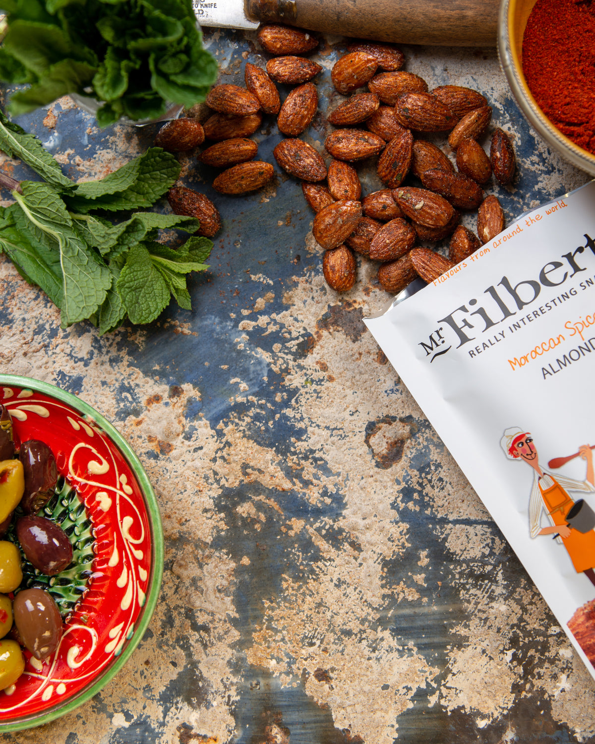 Mr Filbert's Moroccan Spiced Almonds 100g