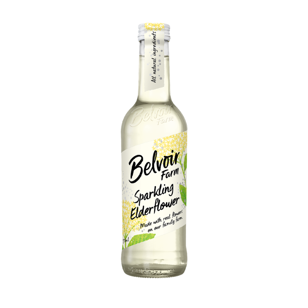 Belvoir农场气泡接骨木花饮品275毫升