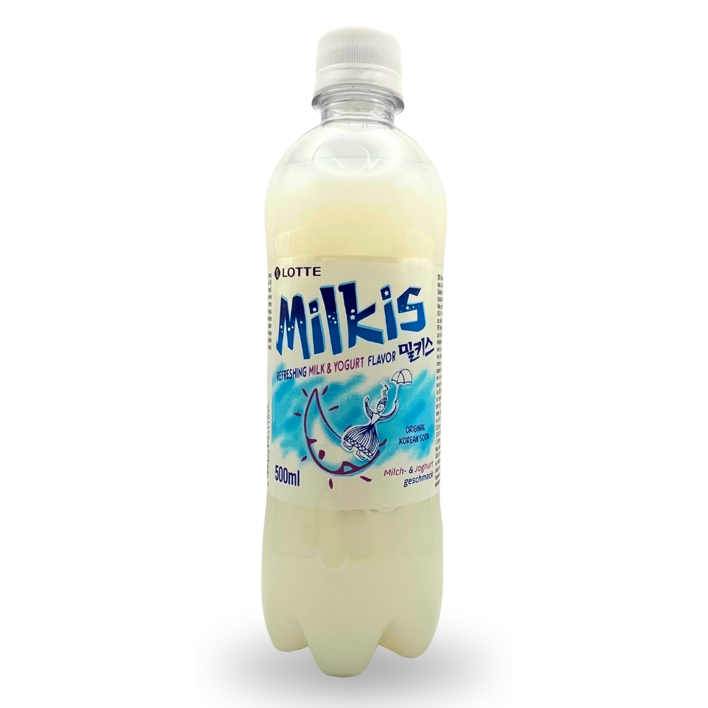 乐天牛奶苏打水 500毫升