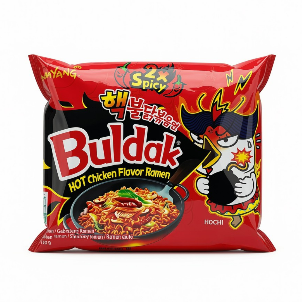 Samyang Buldak Double Spicy Hot Chicken Ramen 140g
